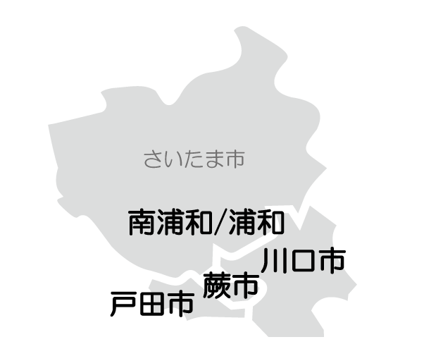 対応エリア地図
